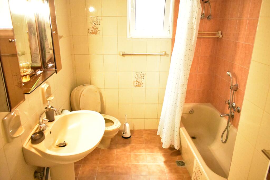 Bathroom (with solar hot water heater)