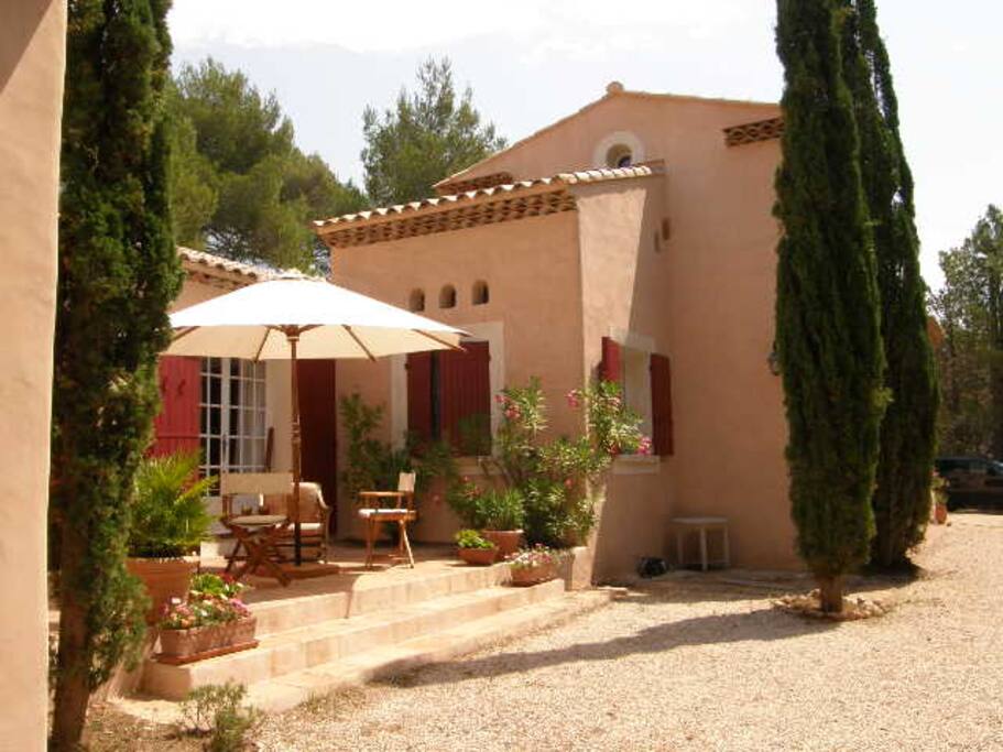 Villa face sud