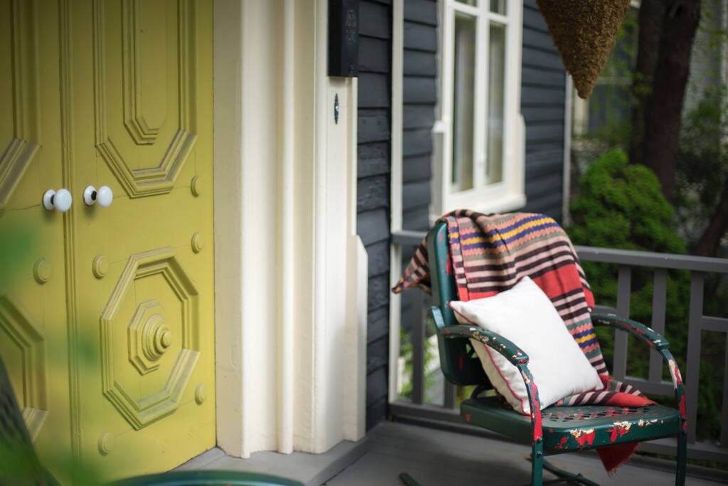 private front entrance