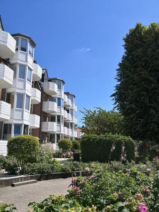 Hausansicht im Sommer