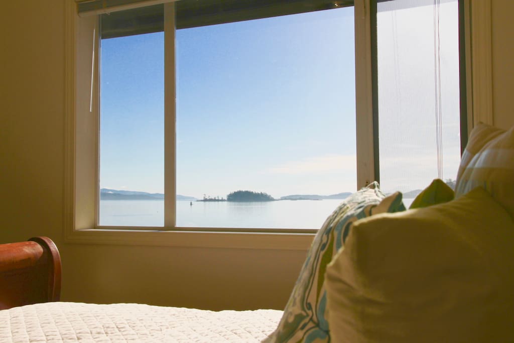Amazing ocean view from the bedroom