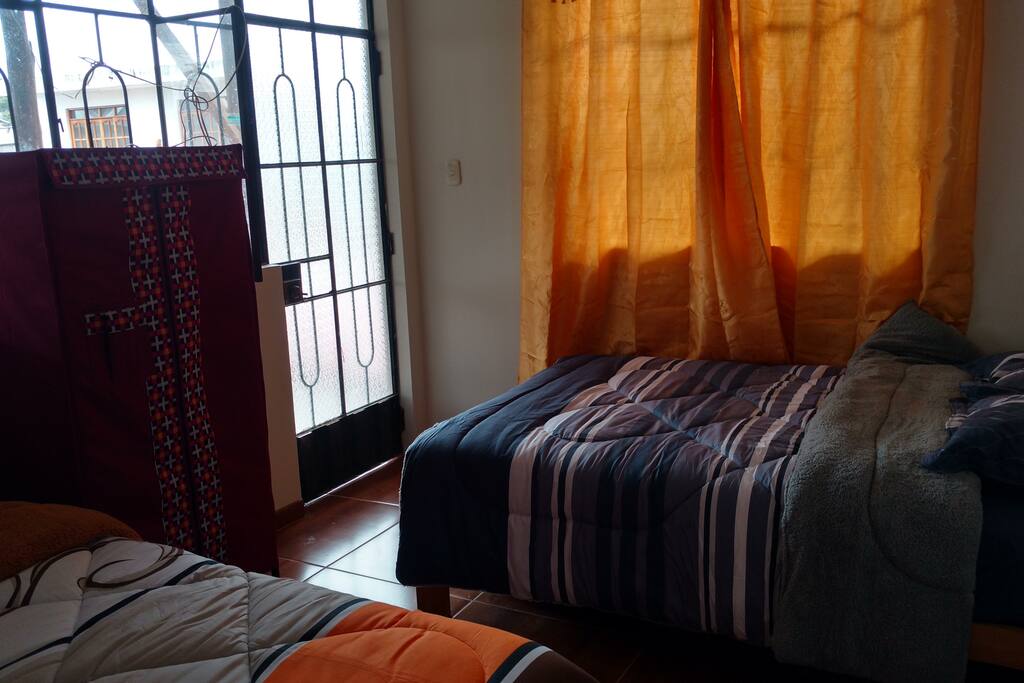 los cuartos son amplios