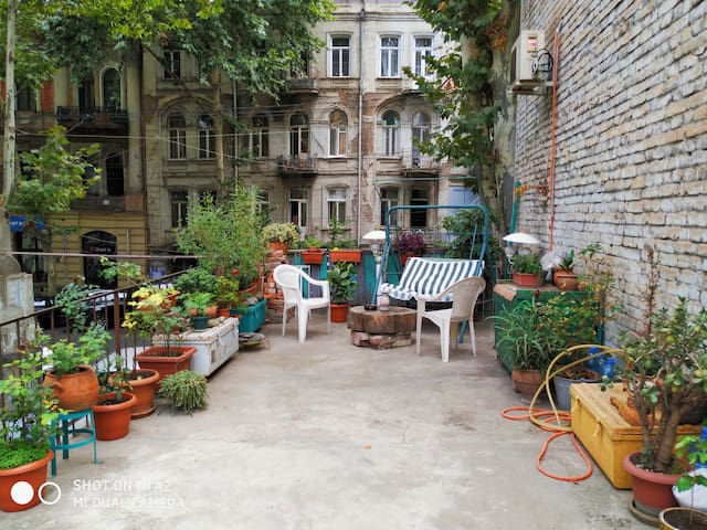 Old Tbilisi Apartment with Terrace
