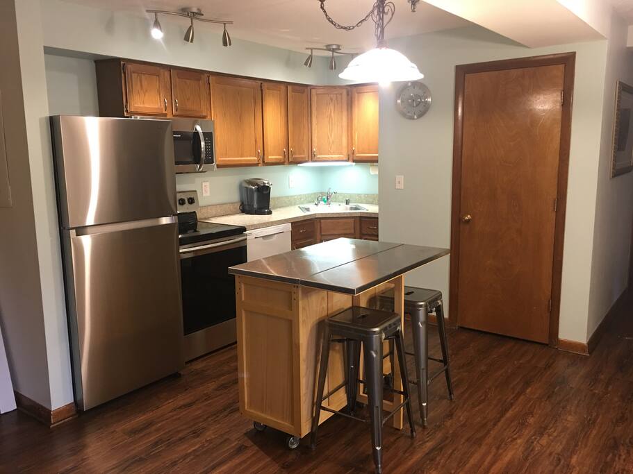 Newly renovated kitchen