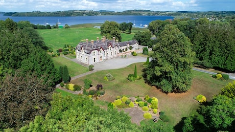Magical Waterfront Irish Estate on 25 Acres