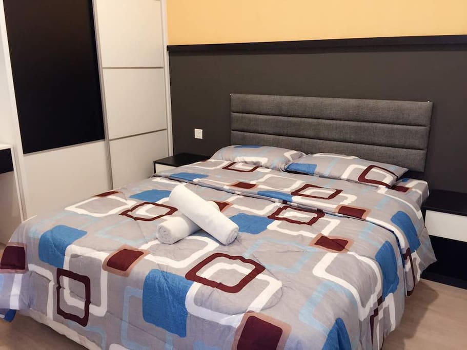 Second Bedroom with queen sized bed