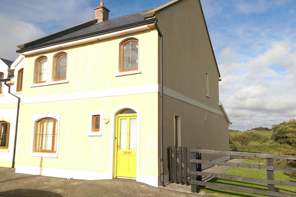 This is what the house looks like from the front