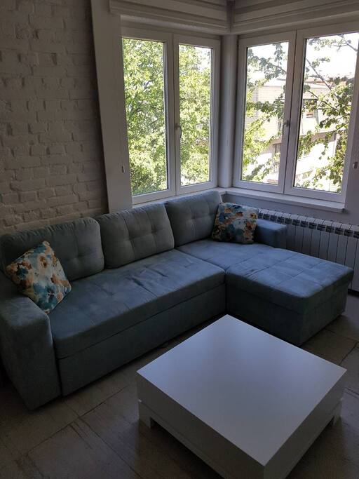 Cozy living room area for chillacing and peaceful time on your own, with your loved ones, friends, colleagues or as per preference.