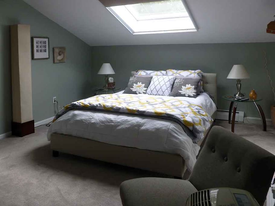 Suite on 3rd floor has private staircase