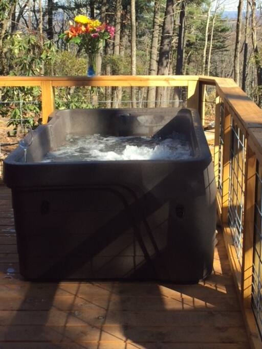 two person hottub