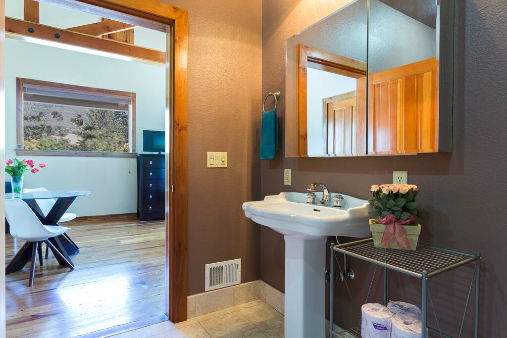 Private, en-suite bathroom for your convenience.