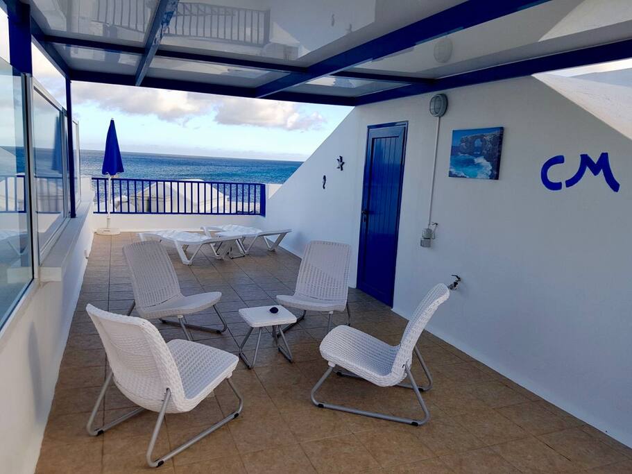 Vista desde la terraza - solarium.