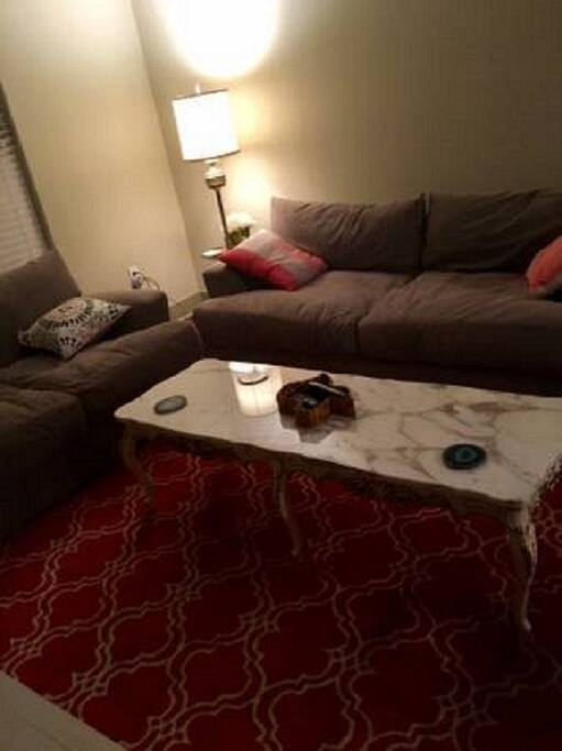 Living Area with 2 couches