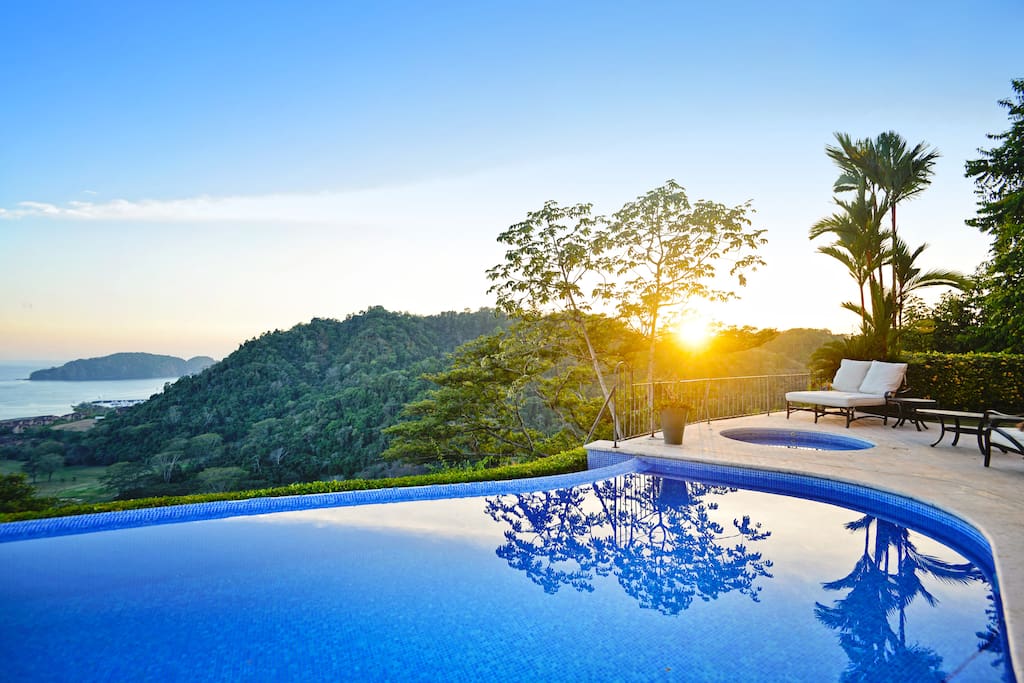Casa Solara, the luxury you deserve. Relax with the privacy of this vacation rental offers with amazing views of Los Sueños!