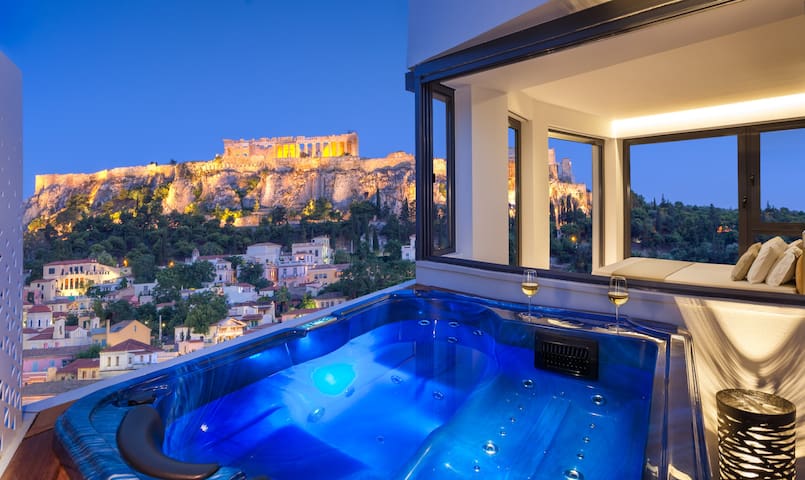 AVATON Acropolis Panorama with Jacuzzi