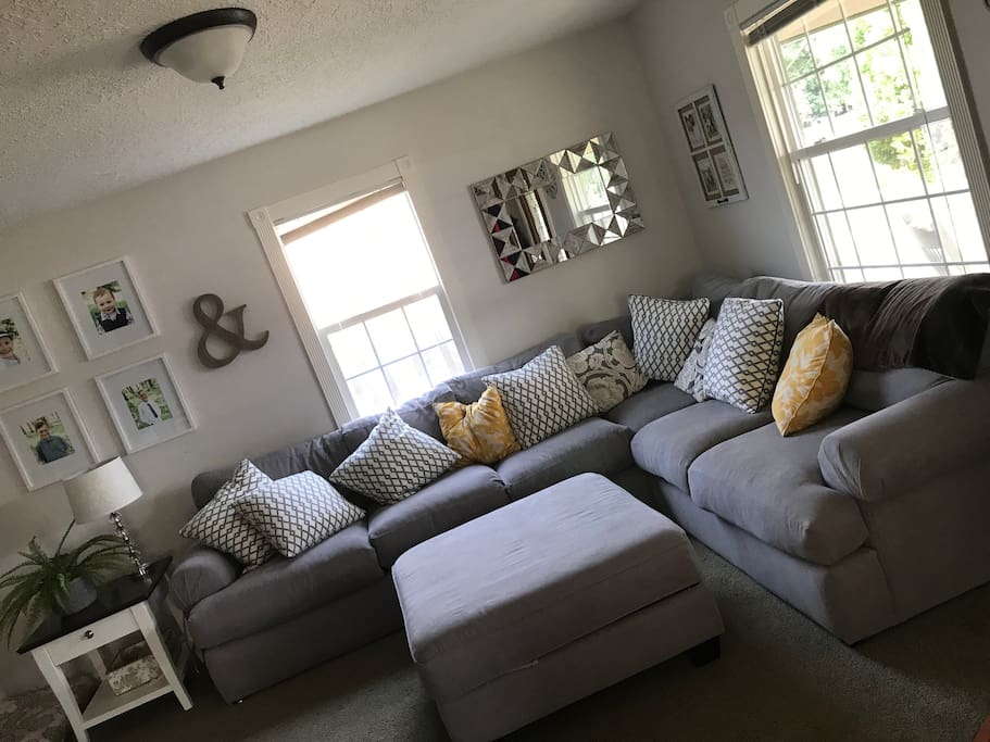 Living room with large enough