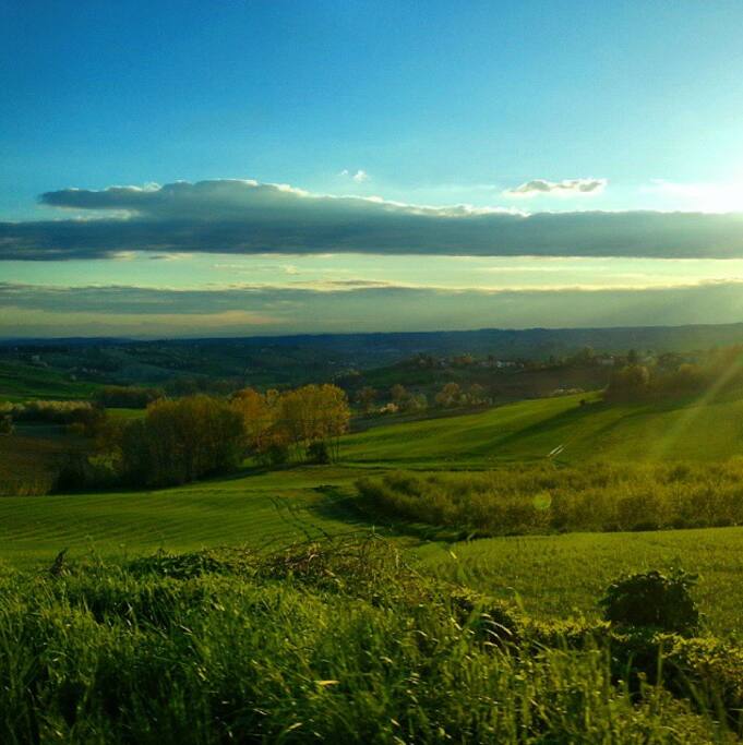 Le Colline di casa in primavera