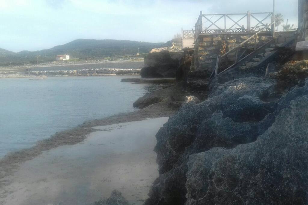 Our swimming and snorkelling area