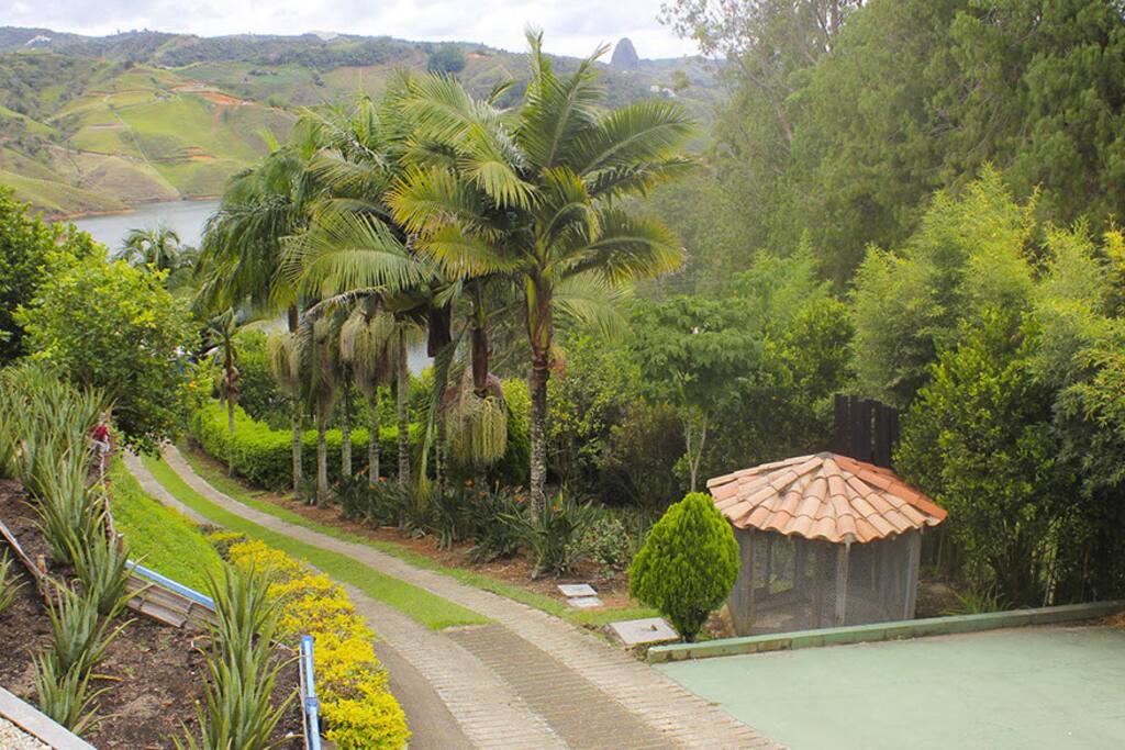 Entrada a la villa