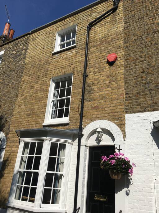 Classic townhouse set over 4 floors (with original, steep stairs between each floor!)