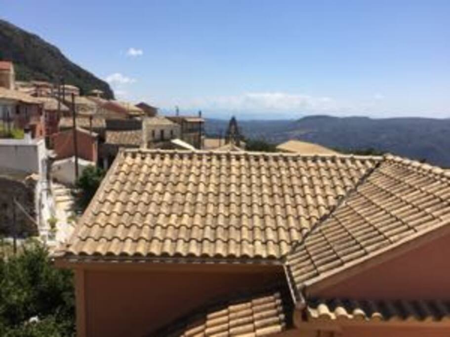 The view towards the East, from the sleeping room