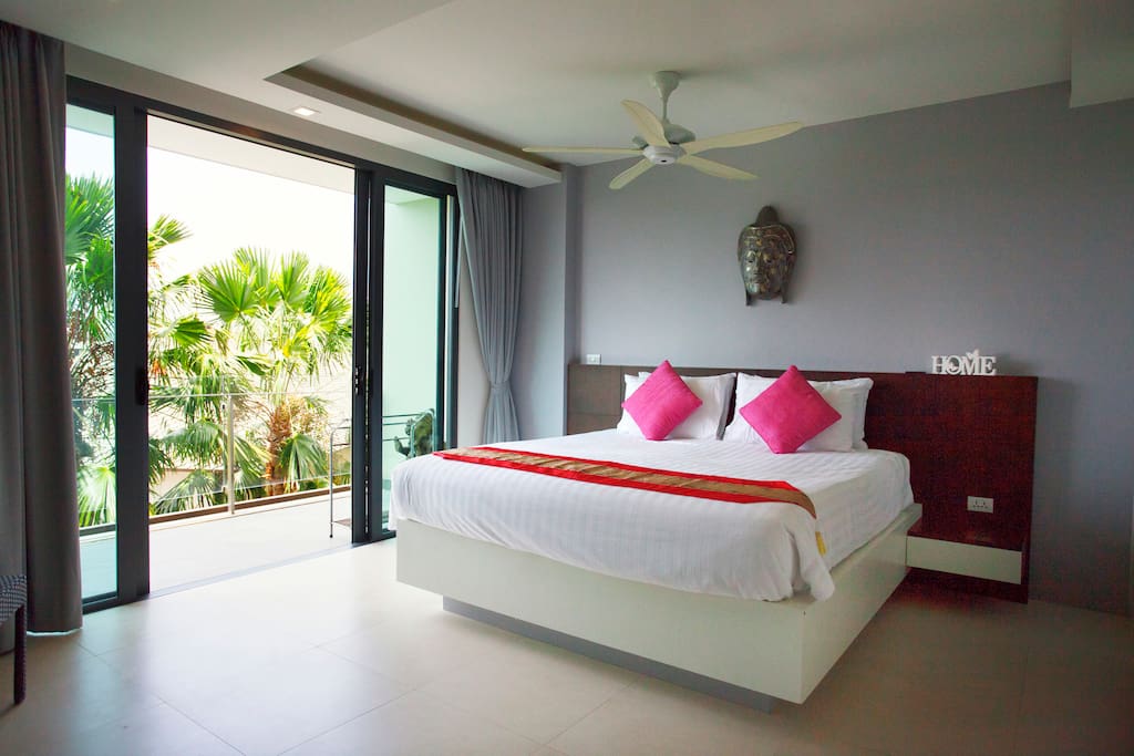 1 bedroom of 64 sq.m. with fully furnished and modern spaces style apartment.