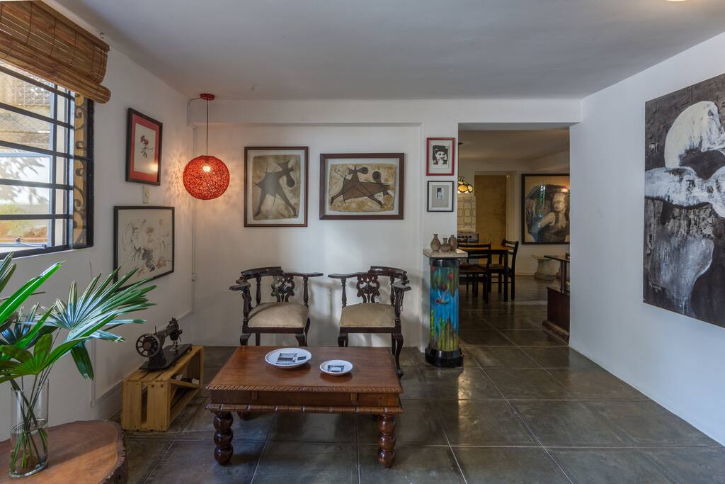 The art-decorated walls will soothe you the moment you open the door, while the calm atmosphere will remind you that you have arrived to paradise.