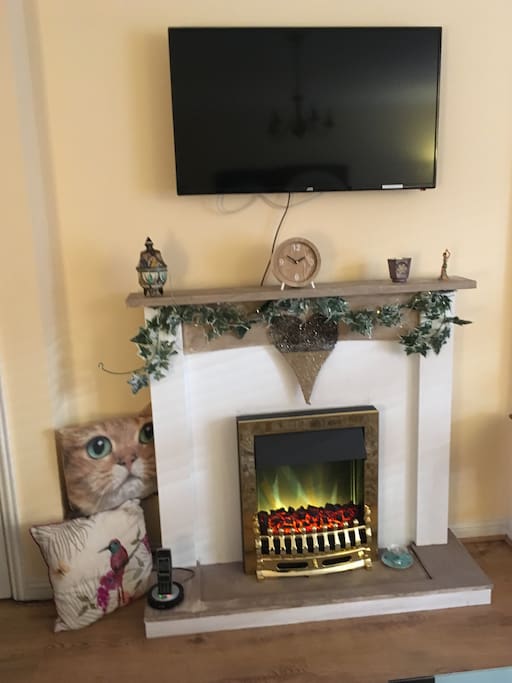 Warm by the fire