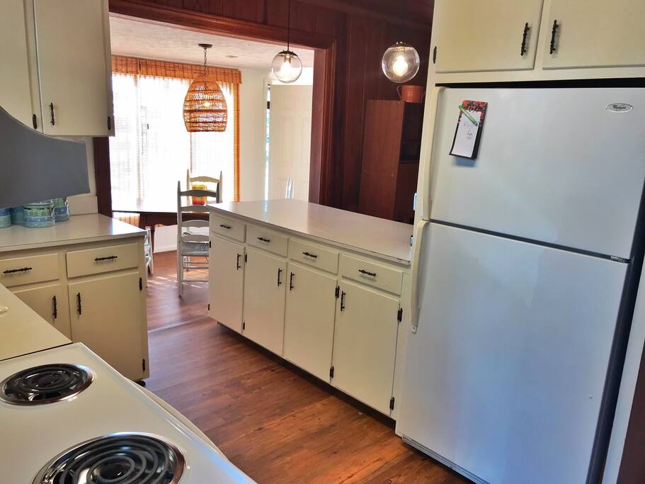 Kitchen & View of Dining Area