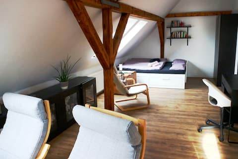 cozy DG-Whg./Studio am See, quickly at the main station!