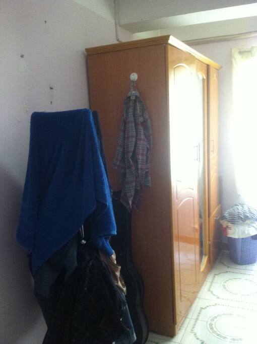 The wardrobe
