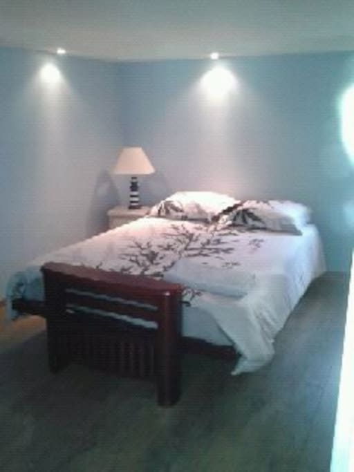 vrai lit double confortable
