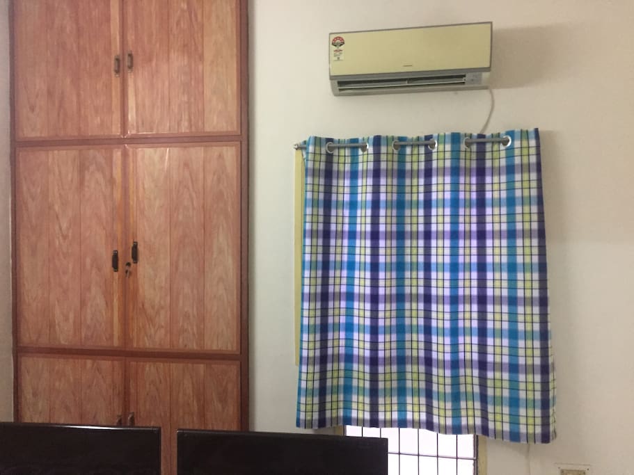 Curtained Bedroom