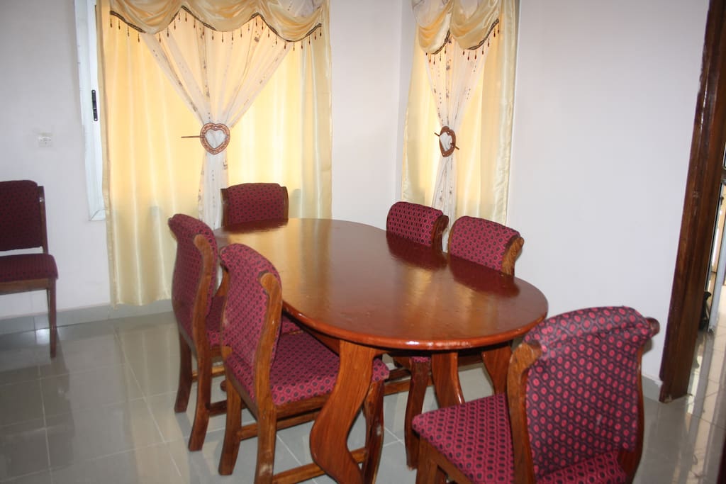 Salle a manger pour des repas conviviales