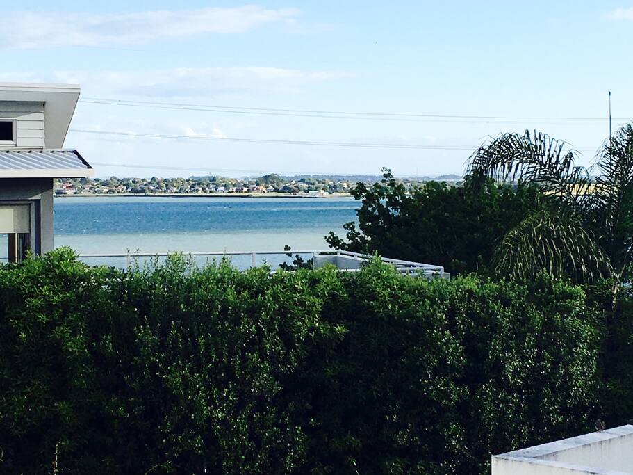 Sea views from our deck!