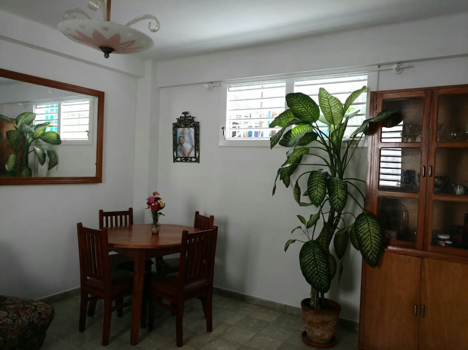 Living room & dining table