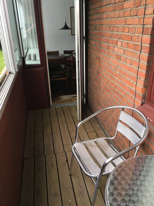Outdoor balcony