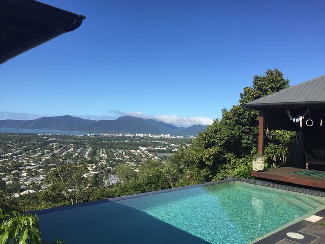 Amazing view of Cairns and the GBR!