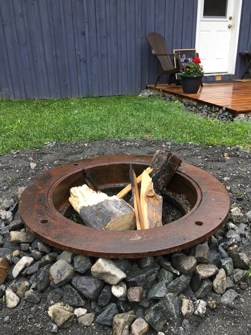 Fire pit.. we can provide fire wood!