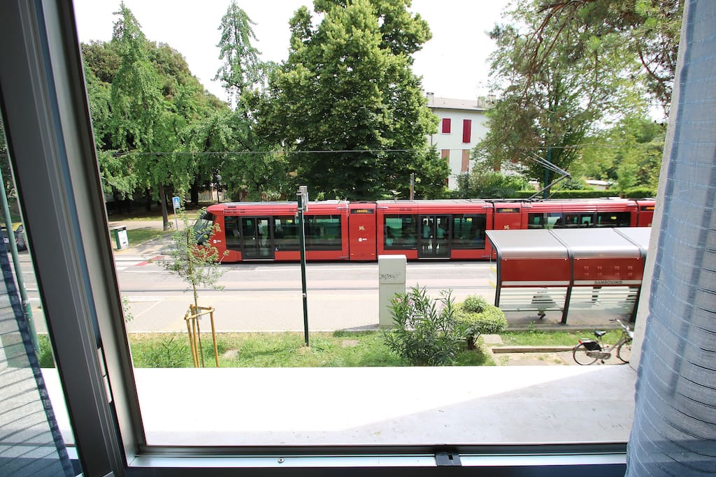 Tram stop stownstair to Venice