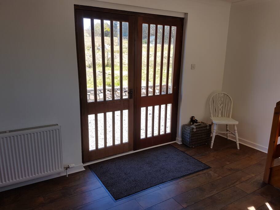 Entrance area to the apartment