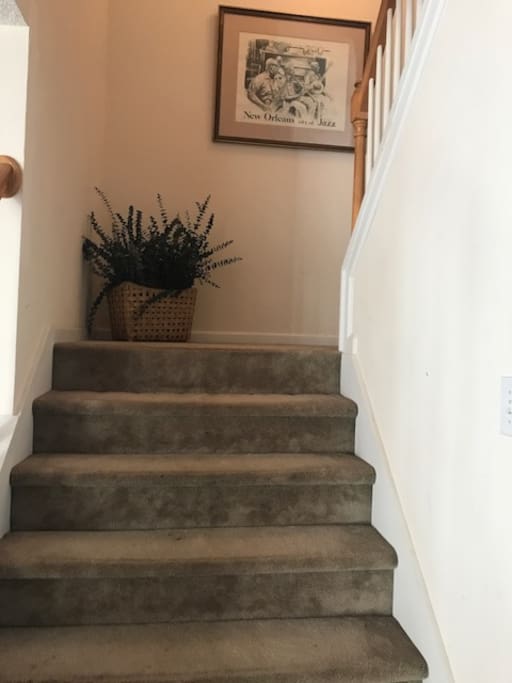 Stairs leading to upstairs