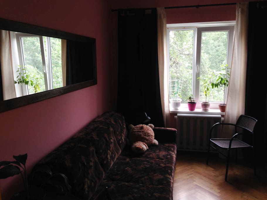 Small room, one bed for 2 persons