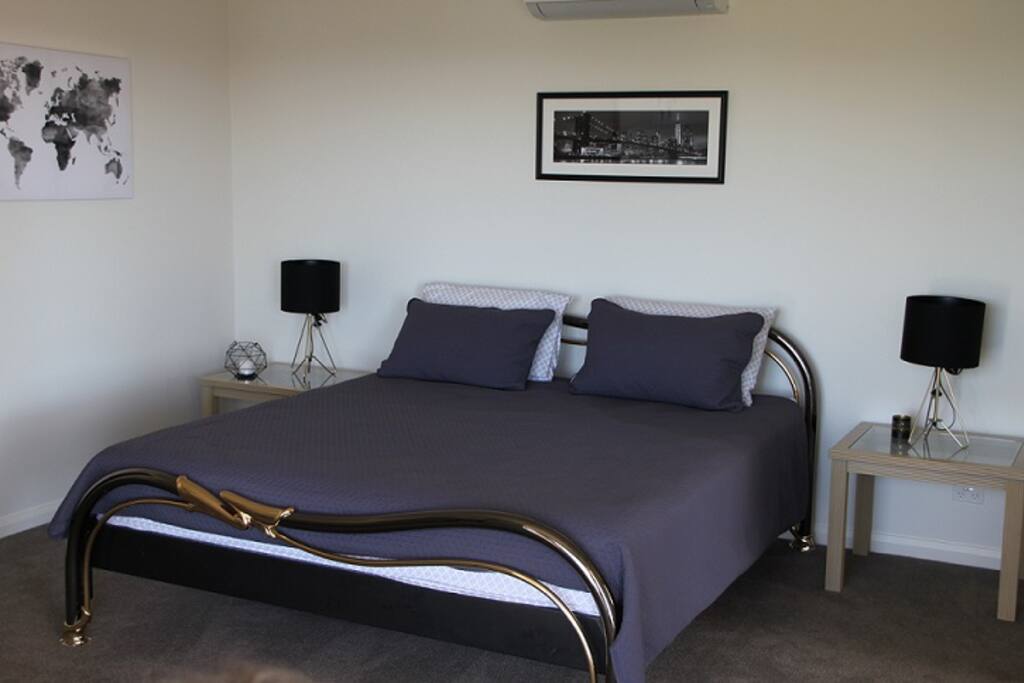 Spacious bedroom