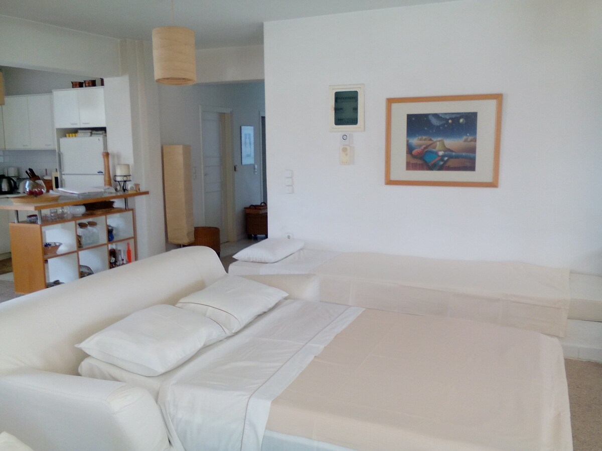 Interiérový výhľad na štúdio