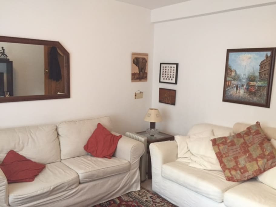 Lounge with comfortable seating.