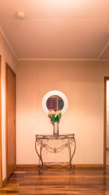 view after house main entrance