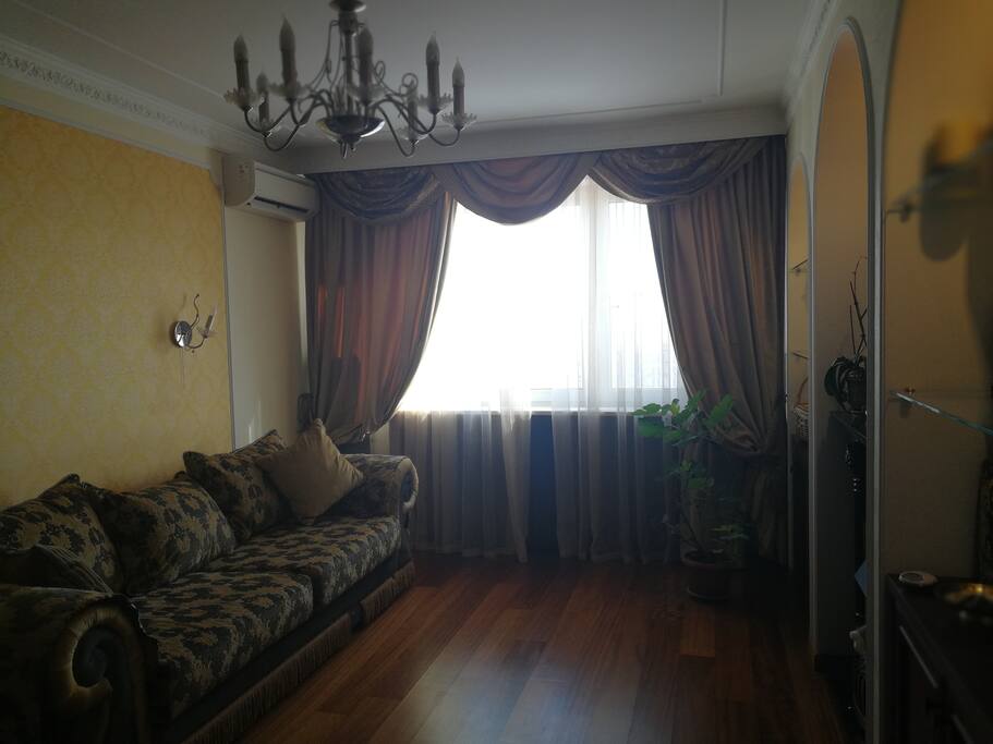 sofa bed, unfolds