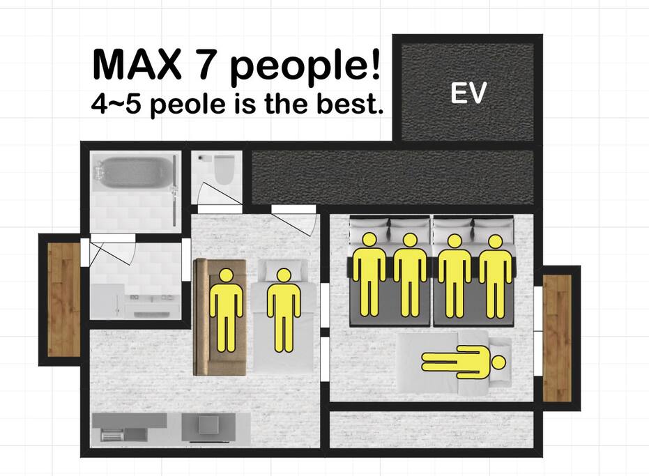 Max 7 person