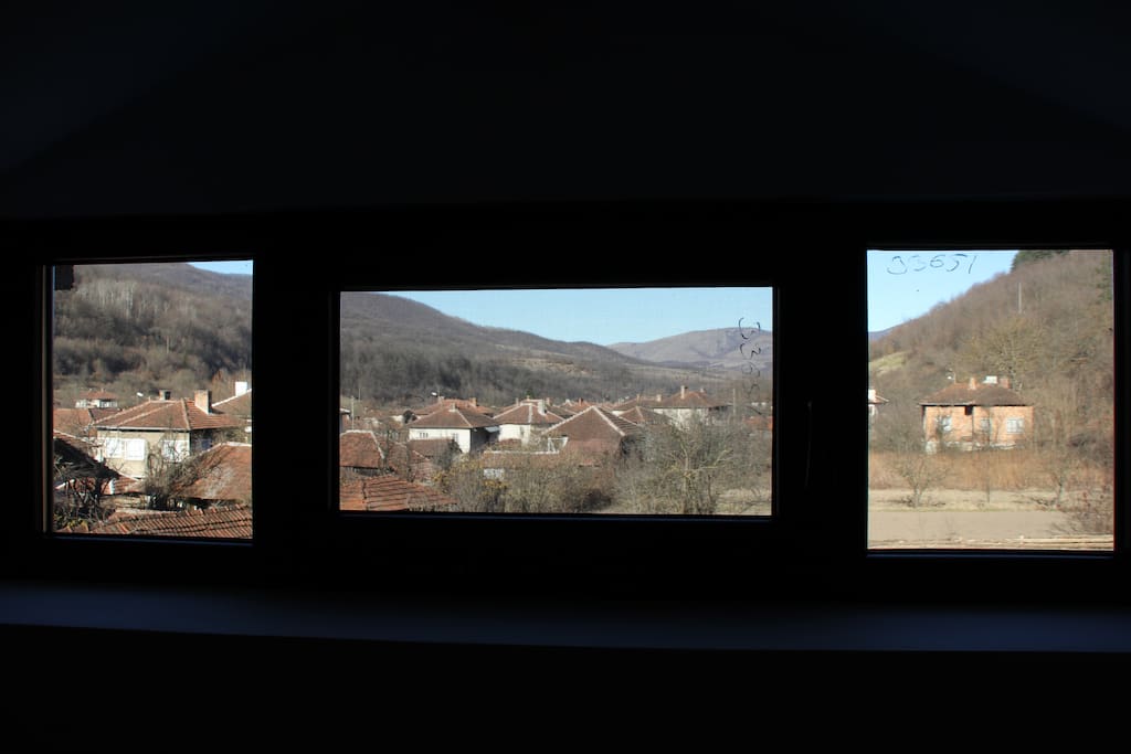 View from bedroom 3 window